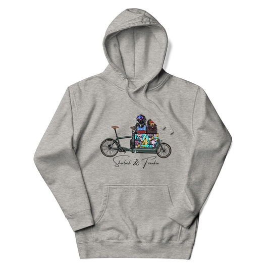 Sherlock & Frankie Cargo Bike Unisex Hoodie